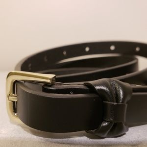 Banana Republic - Black Belt with Bow